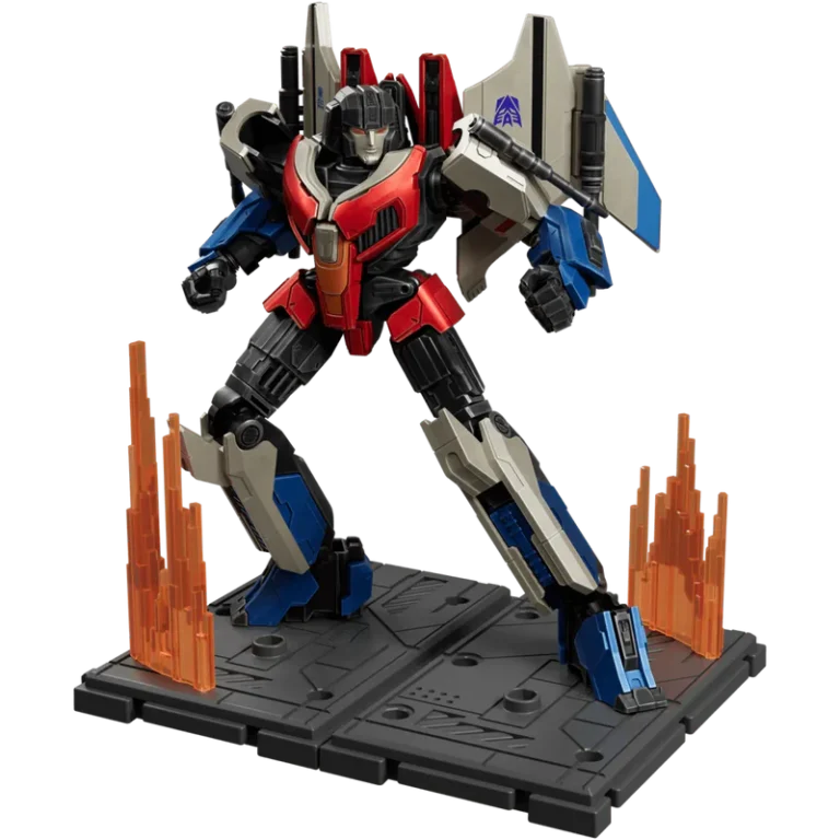 Blokees Figures - Transformers (Model Kit) 71177 - Classic Class14-Starscream of Moive ONE - Ảnh 3