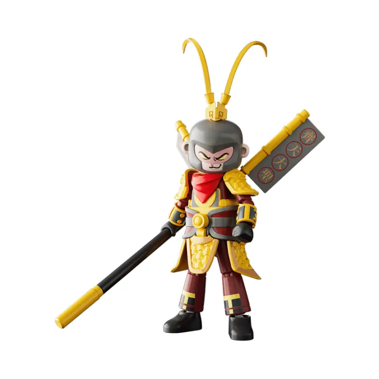 Blokees Figures - Hero Infinity (Model Kit) 85005 - Armor Version(AMV) 05-Monkey King(Mythical Aspect)
