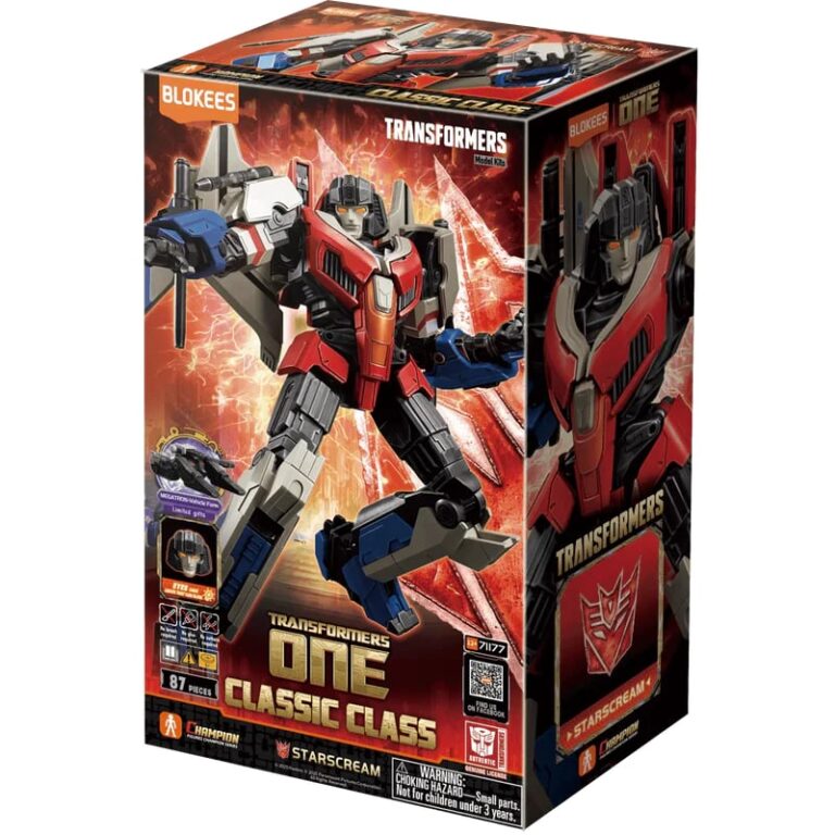 Blokees Figures - Transformers (Model Kit) 71177 - Classic Class14-Starscream of Moive ONE - Ảnh 2