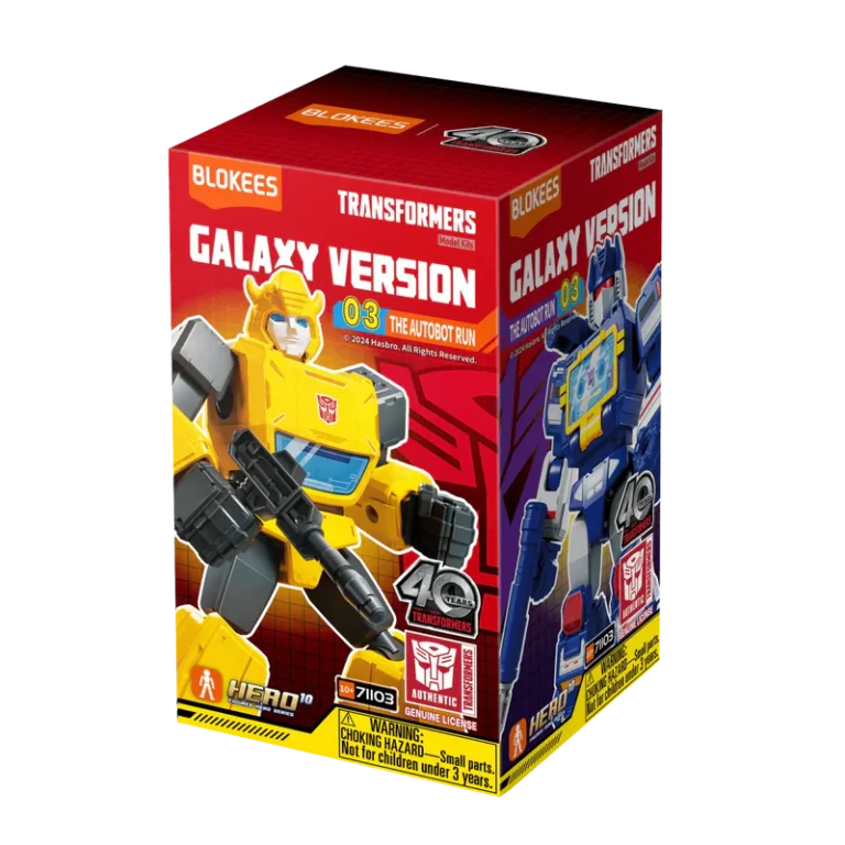 Blokees Figures - Transformers 71103-Galaxy Version 03 - The Autobot Run - Ảnh 2