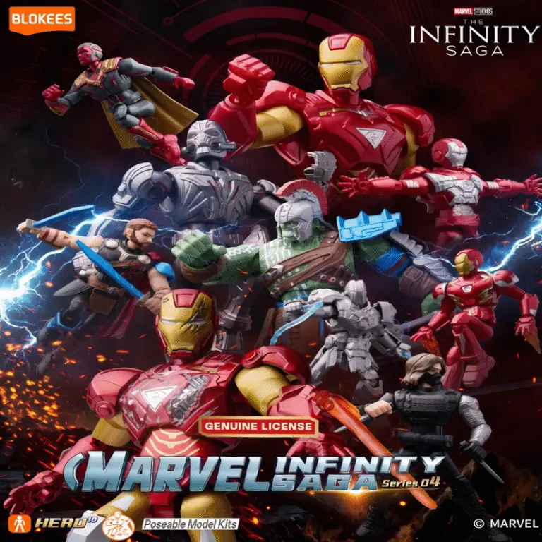 Blokees Figures - Marvel Infinity SAGA 81112 -Marvel - Galaxy Version02-The Amazing Miracle - Ảnh 2