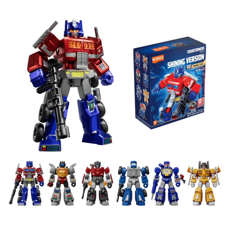 Blokees Figures - Transformers Luminous Eyes & Chest 71122-Shining Version(SV) 02- Shining 1985
