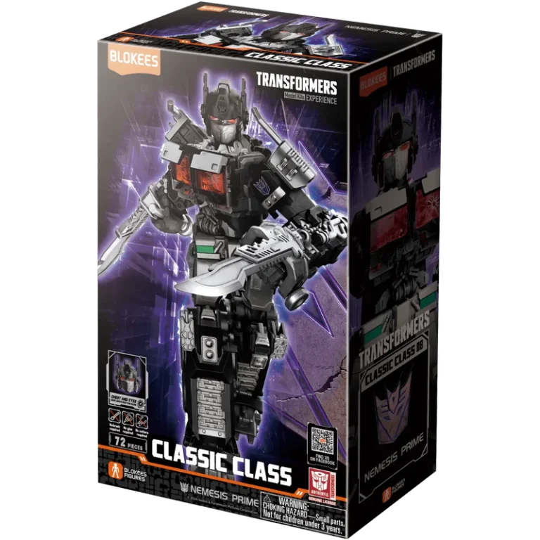 Đồ chơi mô hình Blokees Figures - Transformers (Model Kit) 71155 - Classic Class(CC) 08 -Nemesis Prim (Luminous Eyes) - Ảnh 2