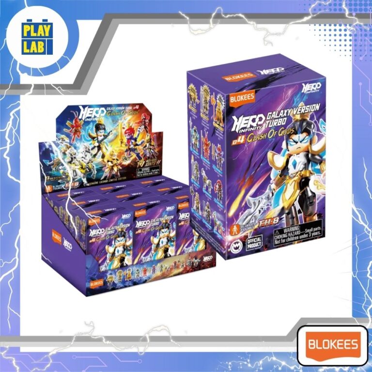 Blokees Figures - Hero Infinity (Blind box) 85029 - Galaxy Version Tubro(GVT) 04 - Clash of Gods