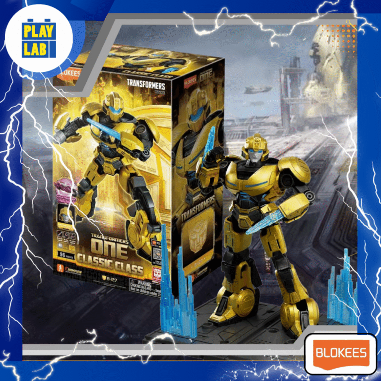 Đồ chơi mô hình Blokees Figures - Transformers (Model Kit) 71176 - Classic Class(CC) 15 - Bubble Bee of Movie ONE (Luminous Eyes) - 71176