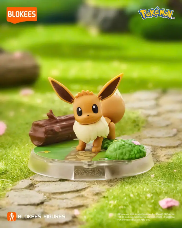 Blokees Figures - Pokemon 74002 - Pokemon Classic Edition S- Eevee - Ảnh 2