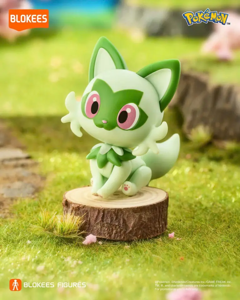 Blokees Figures - Pokemon 74003 - Pokemon Classic Edition S- Sprigatito - Ảnh 2
