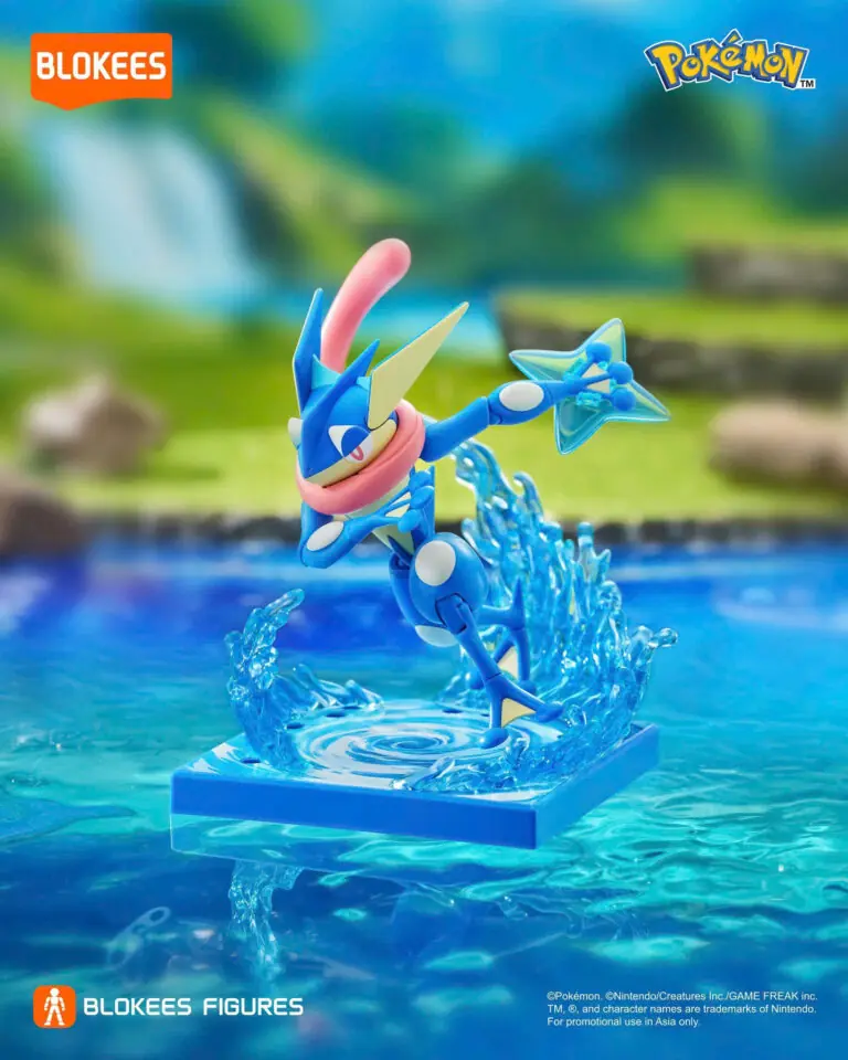 Blokees Figures - Pokémon 74101 - Classic Edition CV-L -Greninja - Ảnh 2