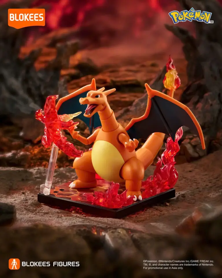Blokees Figures - Pokémon 74104 - Classic Edition CV-L-Charizard - Ảnh 2