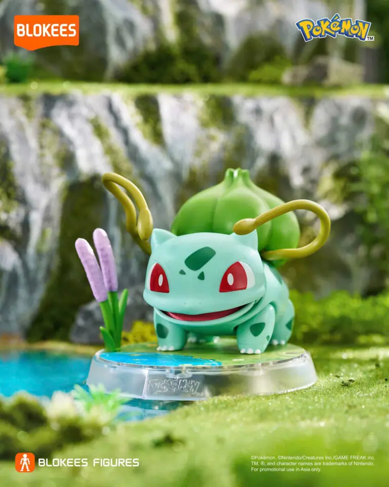 Blokees Figures - Pokémon 74007 - Pokémon Classic Version CV-S - Bulbasaur