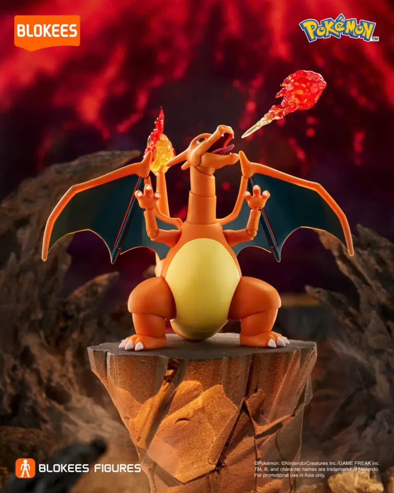 Blokees Figures - Pokémon 74104 - Classic Edition CV-L-Charizard