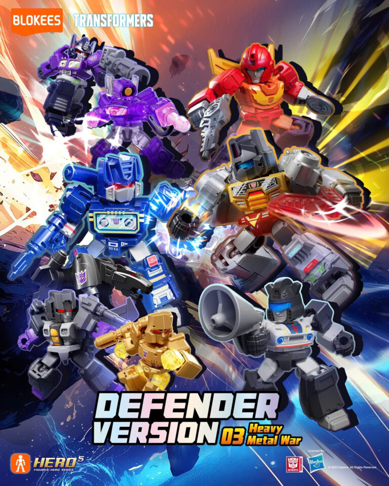 Blokees Figures - Transformers (Model Kit) 71184 - Classic Class 18-Movie8 SHOCKWAVE - Ảnh 2