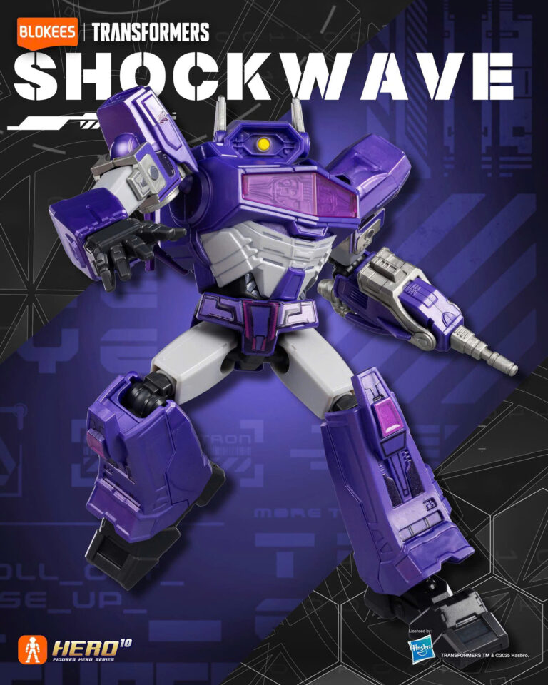 Blokees Figures - Transformers (Model Kit) 71184 - Classic Class 18-Movie8 SHOCKWAVE