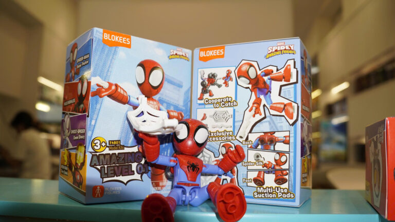 Đồ chơi mô hình Blokees Figures - Spidey and friends 74801- FPlay AL01 - spider Peter Parker - 74801 - Ảnh 2