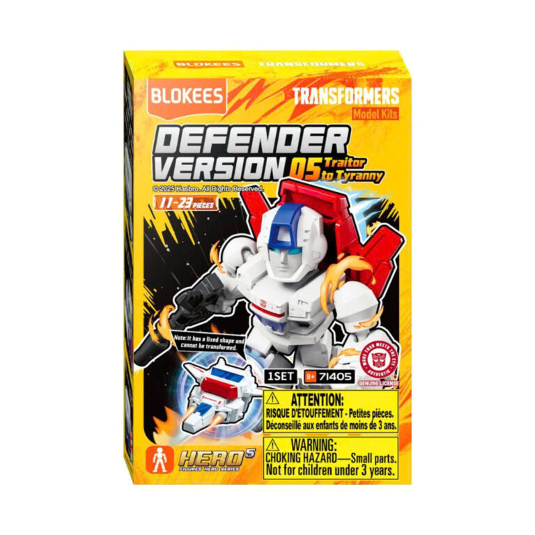 Blokees Figures - 71405 - Transformers Defender Version 05 Traitor to Tyranny (blind box)