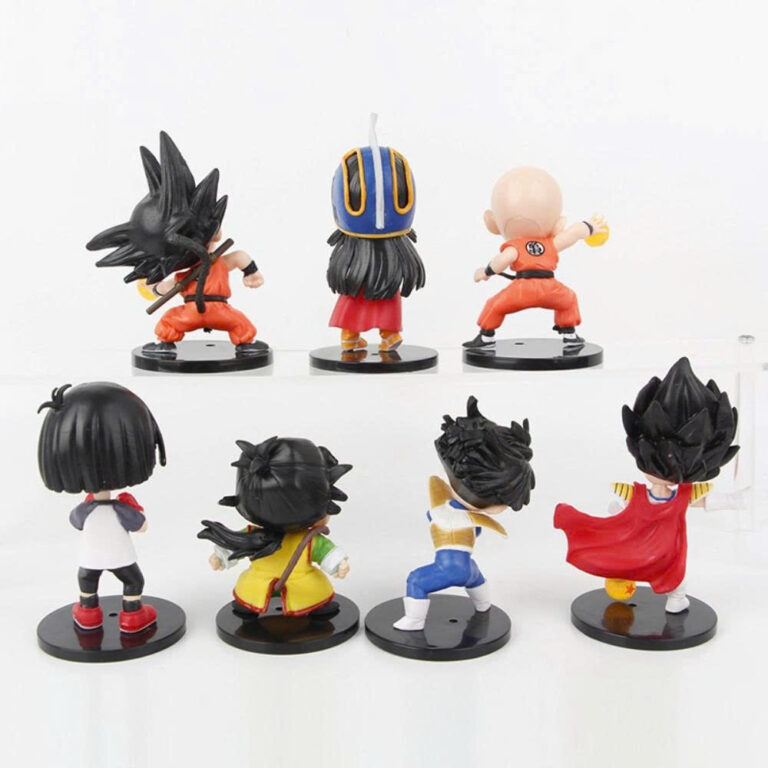 Mô hình dragonball Bộ 7 nhân vật - Cao 7-11cm - nặng 45gram - Figure dragonball - Hộp Màu- SKU : hm174 - K12-T1-S5 - Ảnh 3