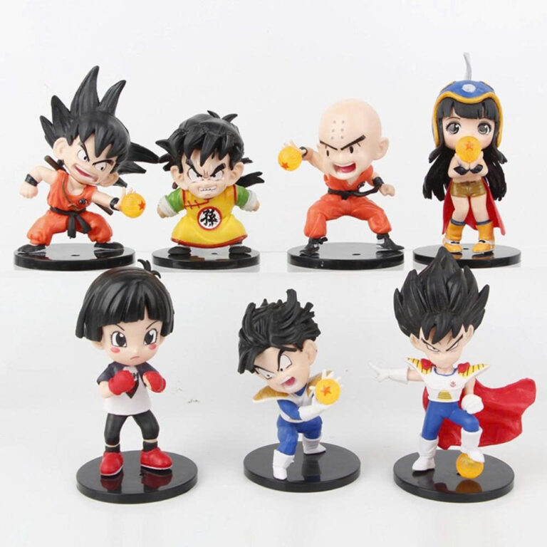 Mô hình dragonball Bộ 7 nhân vật - Cao 7-11cm - nặng 45gram - Figure dragonball - Hộp Màu- SKU : hm174 - K12-T1-S5 - Ảnh 2