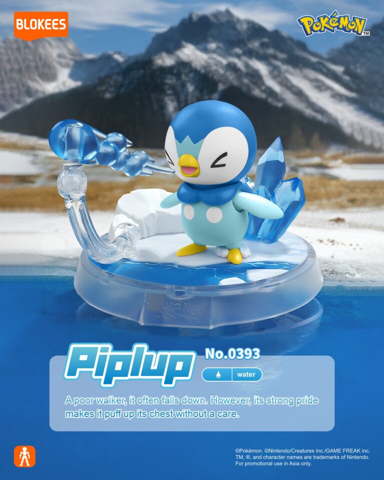 Blokees Model Kits - 74017 Pokémon Classic Version S - Piplup