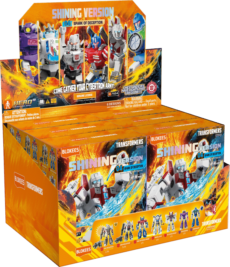 Blokees Model Kits - Transformers(Luminous Eyes & Chest)- 71124 - Shining Version(SV) 04 - SPARK OF DECEPTION - Ảnh 2