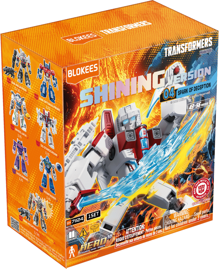 Blokees Model Kits - Transformers(Luminous Eyes & Chest)- 71124 - Shining Version(SV) 04 - SPARK OF DECEPTION
