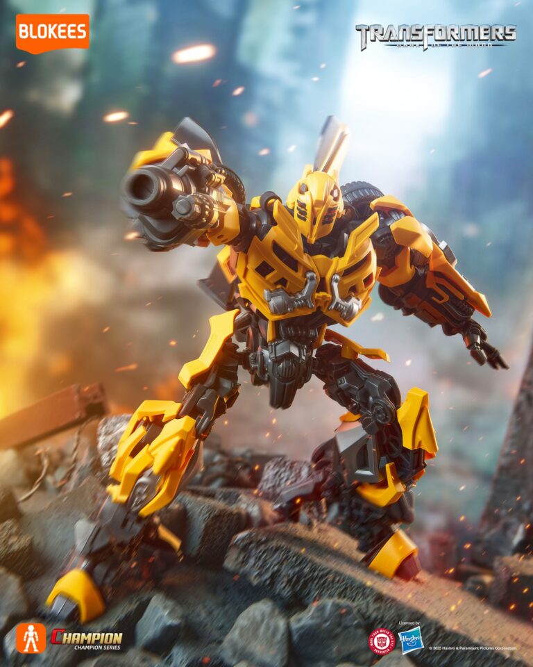 Mô hình Blokees - 71423 - Transformers Classic Class 23 - Movie 3 Bumblebee (Luminous Eyes & Chest)