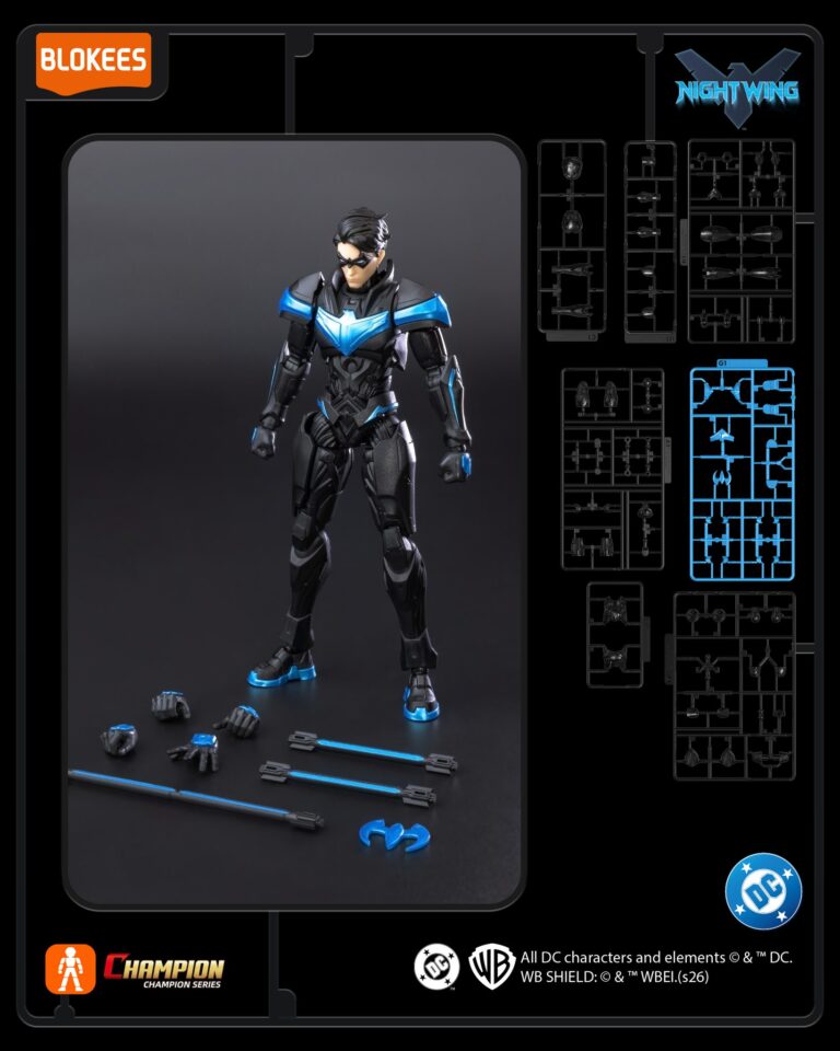 Blokees DC - 75673 - Champion class - 03 - Nightwing - Ảnh 4