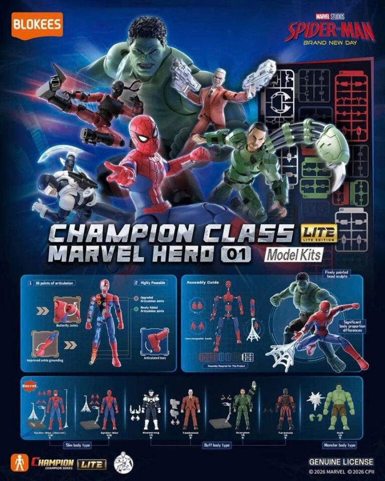 Mô hình lắp ráp Blokees - 81160 - Marvel Hero CC lite01 (1/set 6) - Ảnh 3
