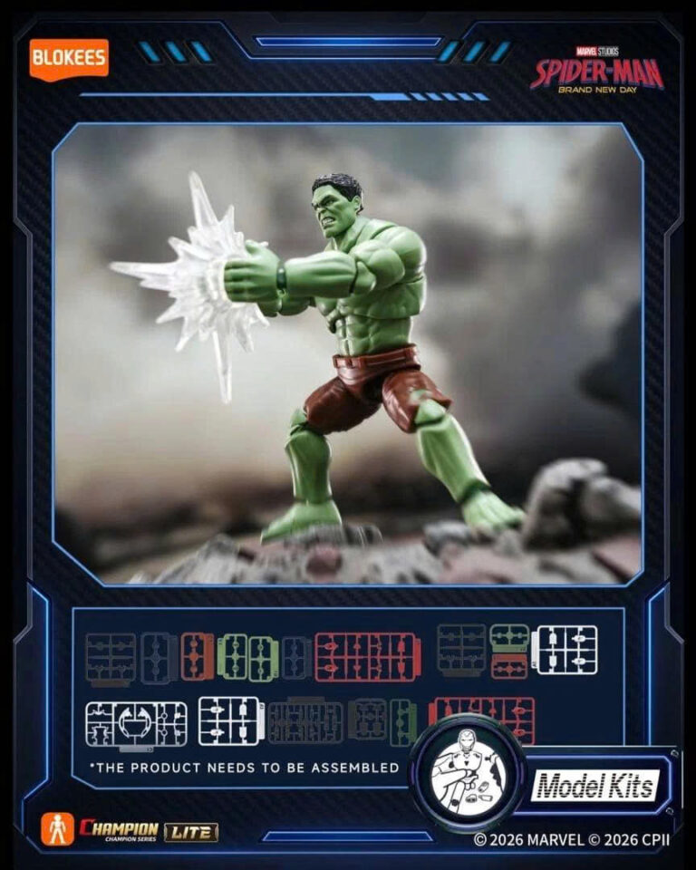 Mô hình lắp ráp Blokees - 81160 - Marvel Hero CC lite01 (1/set 6) - Ảnh 5