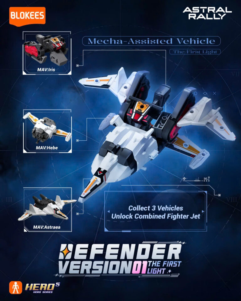 Mô Hình Hộp Mù Blokees - 75932 - Rally of Astral - Defender Version DV01 - 1st Wave - The First Light (1/12 box) - Ảnh 7