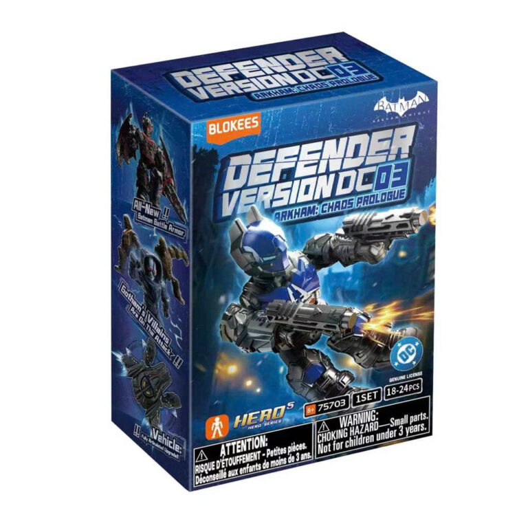 Mô Hình Hộp Mù (1/12 hộp) - Blokees 75703 DC Comics: Defender Version DC03 - Arkham: Chaos Prologue